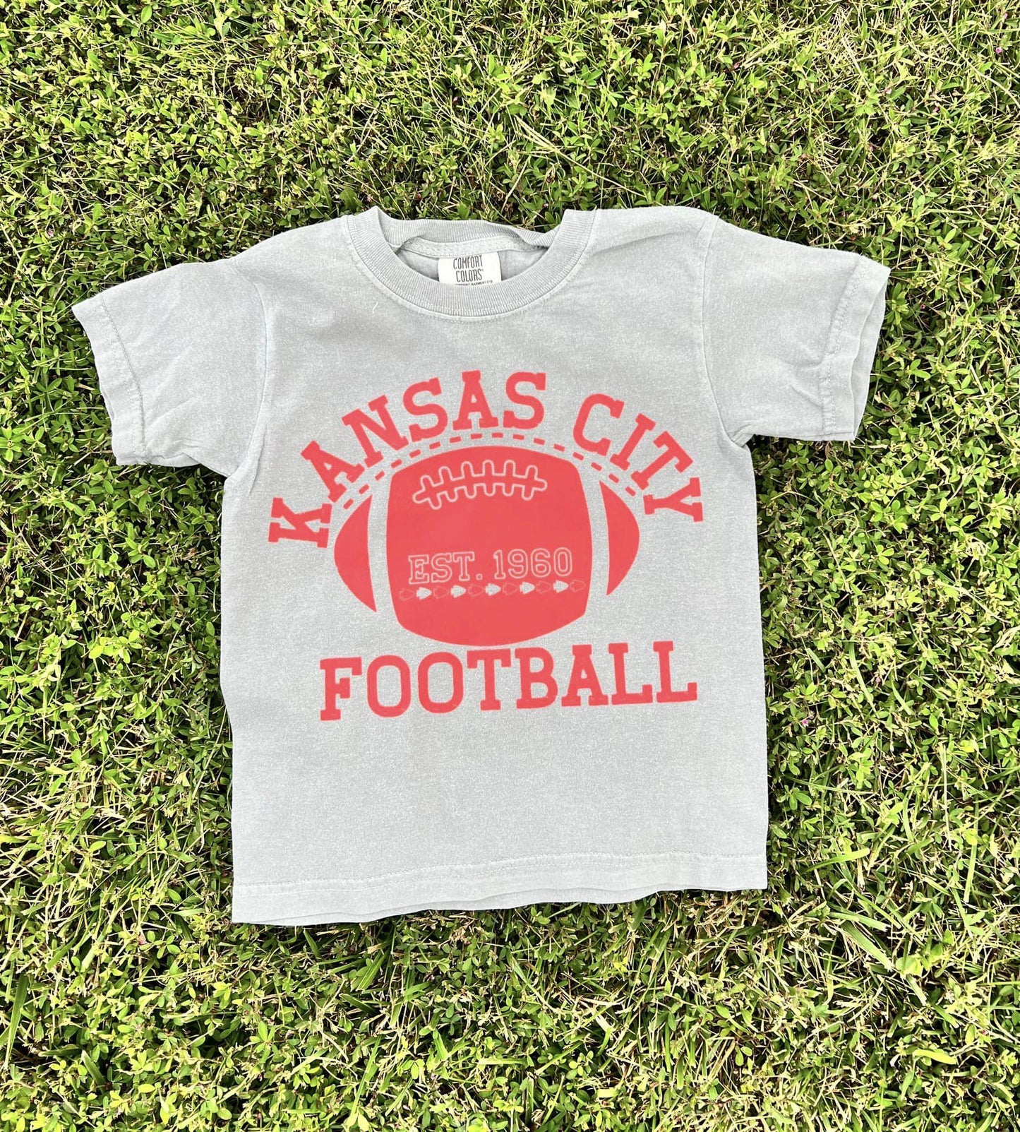 Kansas City Football Tees | Short Sleeve | Vintage | Comfy Long Sleeve | Chiefs Football