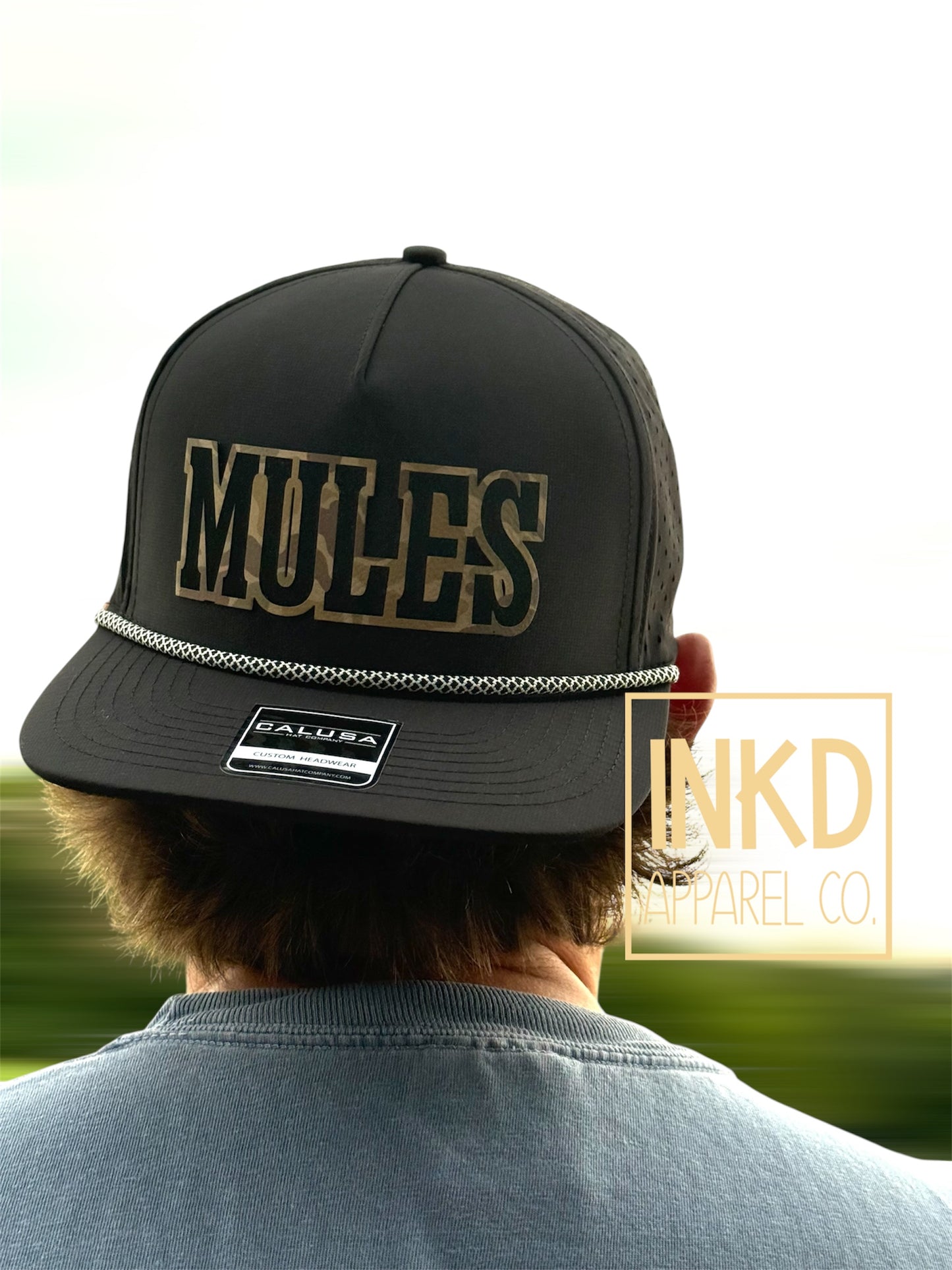 Mules Camo Trucker Hat