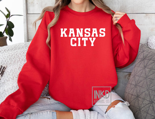 Kansas City Sweatshirt | Comfy Long Sleeve | KC Baseball KC Football/Baseball