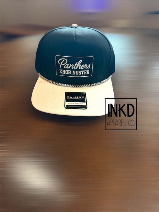 Black and White Panthers Rope hat